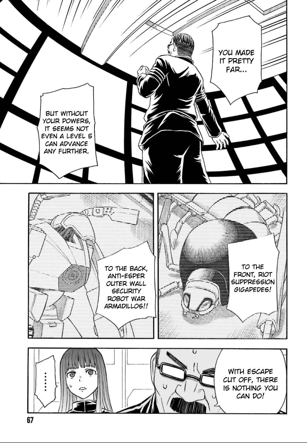 Toaru Majutsu no Index Gaiden: Toaru Kagaku no Railgun Chapter 104 - Page 21