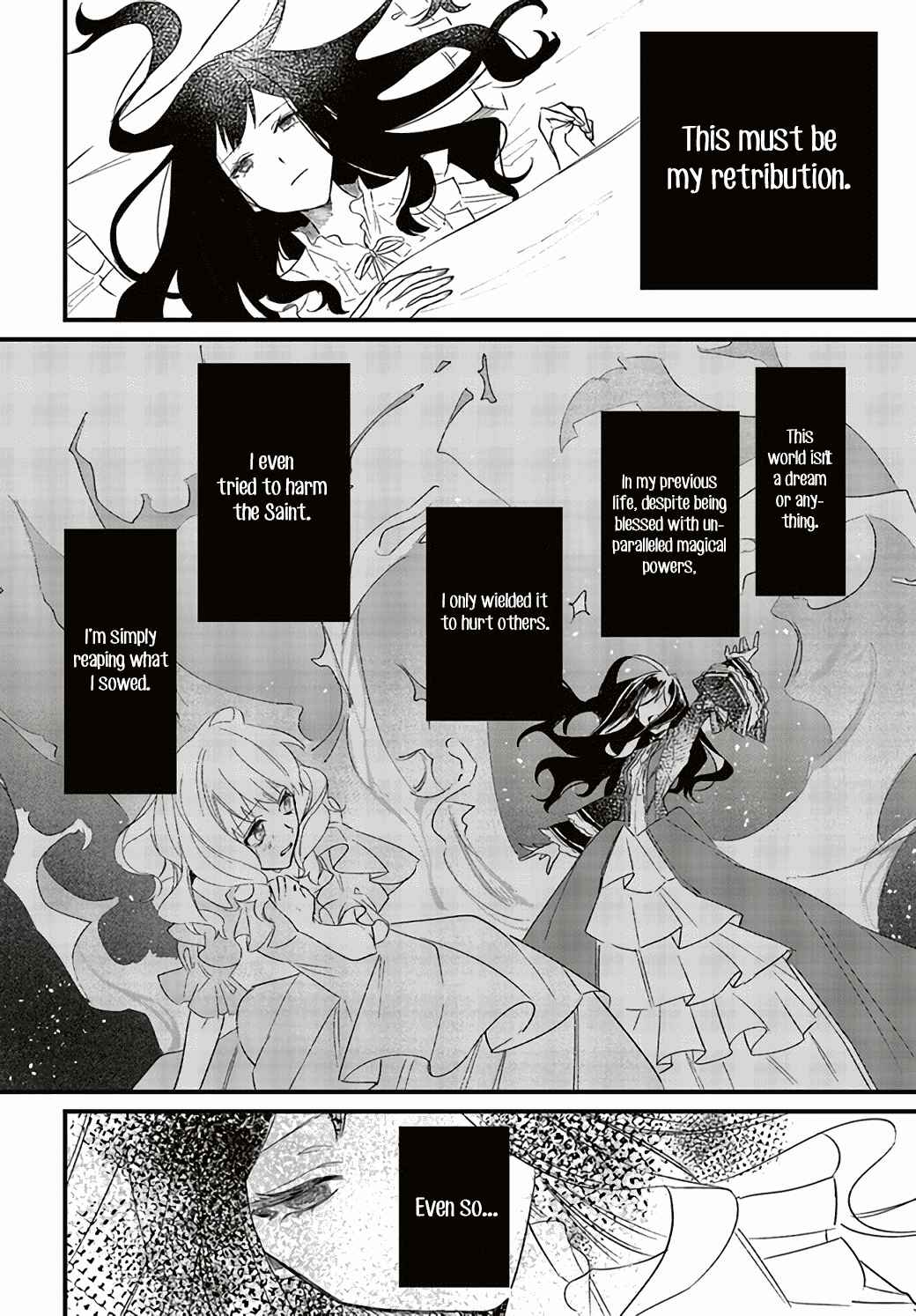 Gyakkou Shita Akuyaku Reijou wa, Naze ka Maryoku wo Ushinattanode Shinsou no Reijou ni Narimasu Chapter 1.1 - Page 14