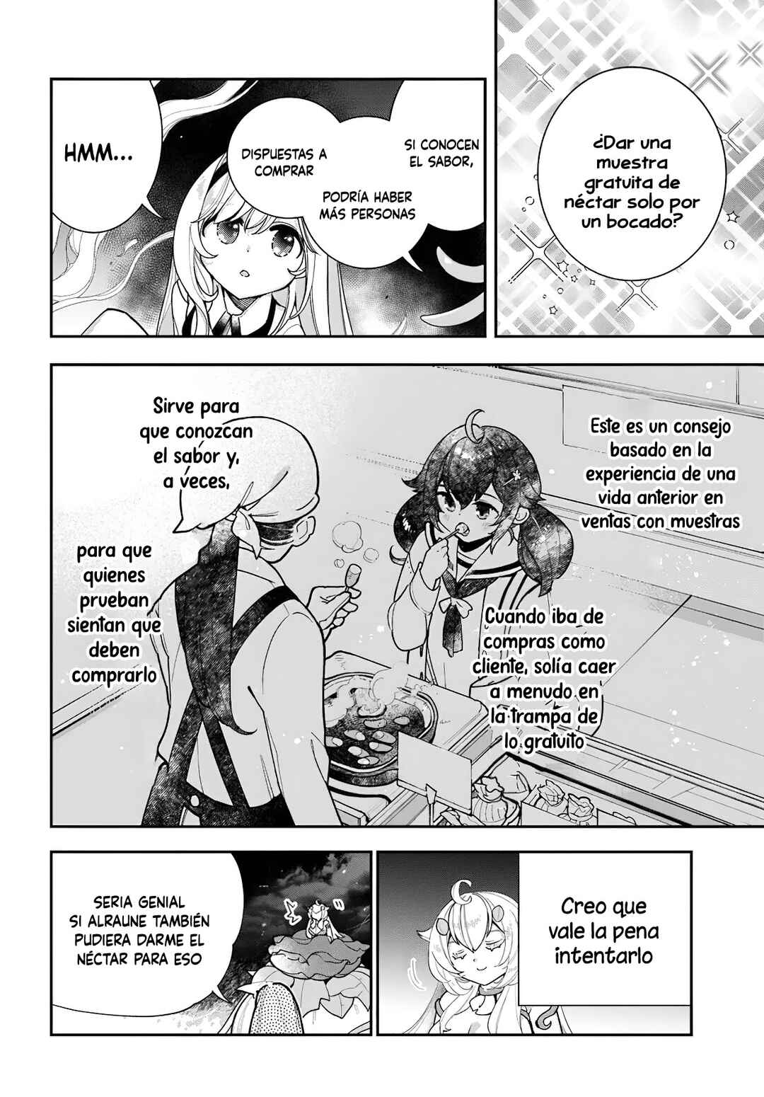 Shokubutsu Monster Musume Nikki: Seijo datta Watashi ga Uragirareta Hate ni Alraune ni Tensei Shite Shimatta node, kore kara wa Kougousei o Shinagara Shizuka ni Shokubutsu Life o Sugoshimasu Chapter 28 - Page 14