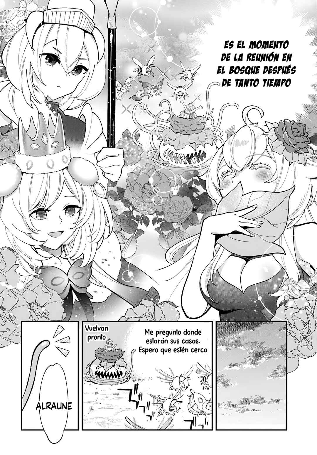 Shokubutsu Monster Musume Nikki: Seijo datta Watashi ga Uragirareta Hate ni Alraune ni Tensei Shite Shimatta node, kore kara wa Kougousei o Shinagara Shizuka ni Shokubutsu Life o Sugoshimasu Chapter 28 - Page 24
