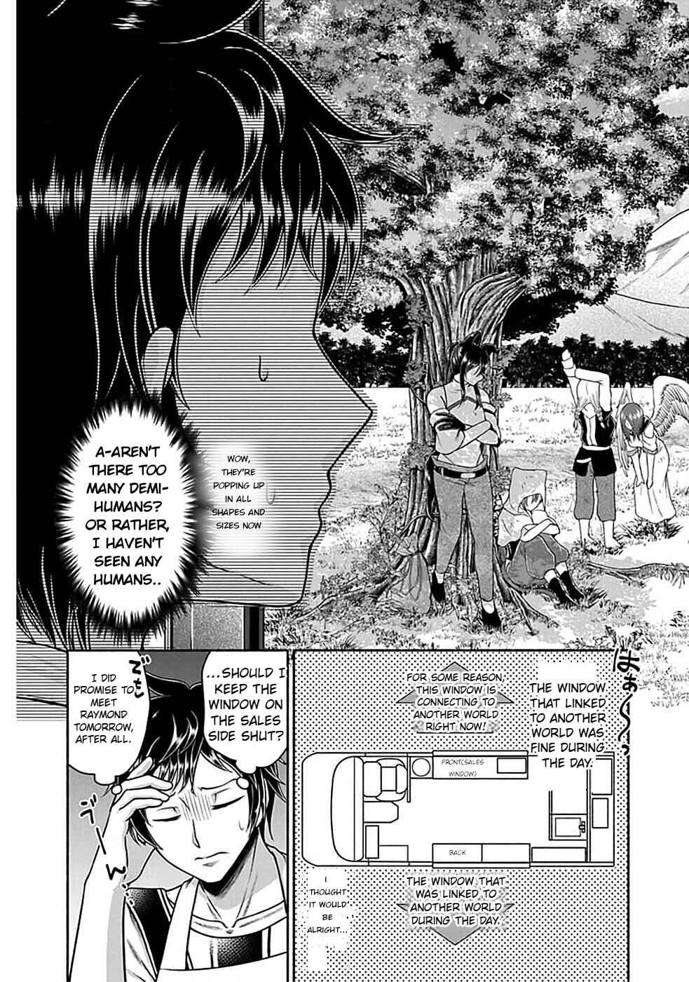 Food Truck "Deli-joy" - Shasou Kara Isekai e Umaimono Mitsuyu Hanbaichuu! Chapter 2.1 - Page 15