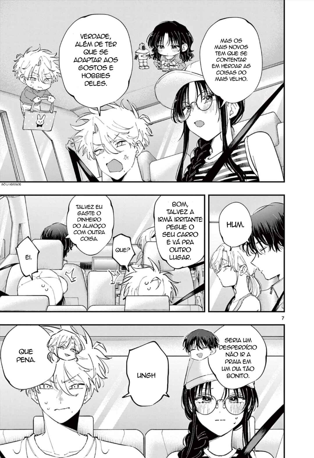 Tonari no Seki no Yatsu ga Souiu Me de Mitekuru Chapter 99 - Page 7