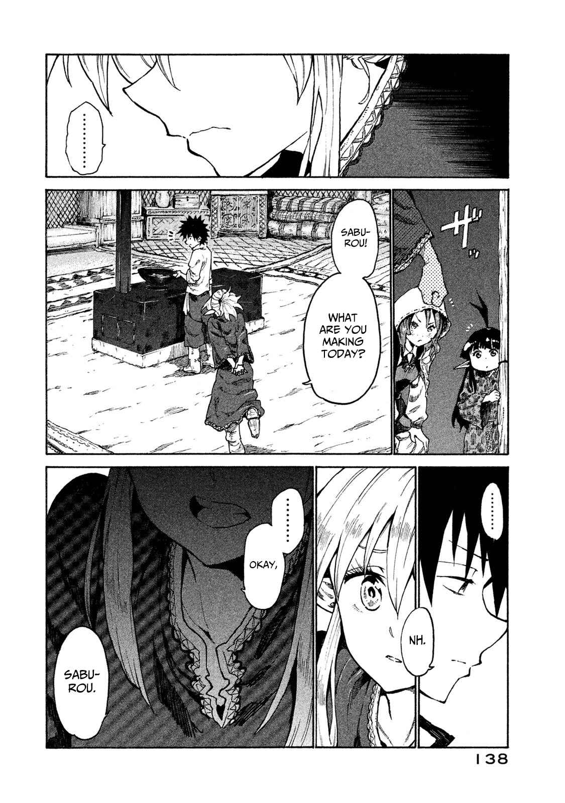 Mazumeshi Elf to Yuuboku gurashi Chapter 10 - Page 12