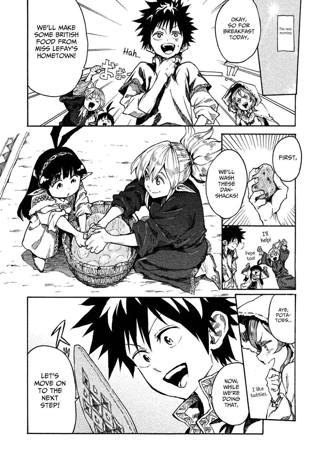 Mazumeshi Elf to Yuuboku gurashi Chapter 10 - Page 22