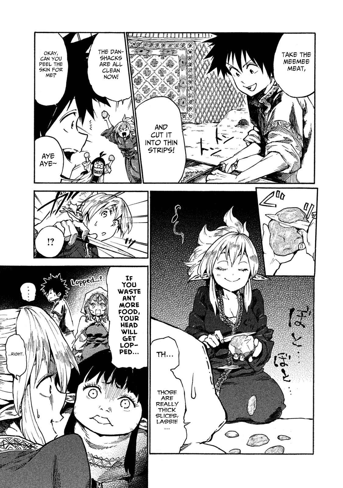 Mazumeshi Elf to Yuuboku gurashi Chapter 10 - Page 23