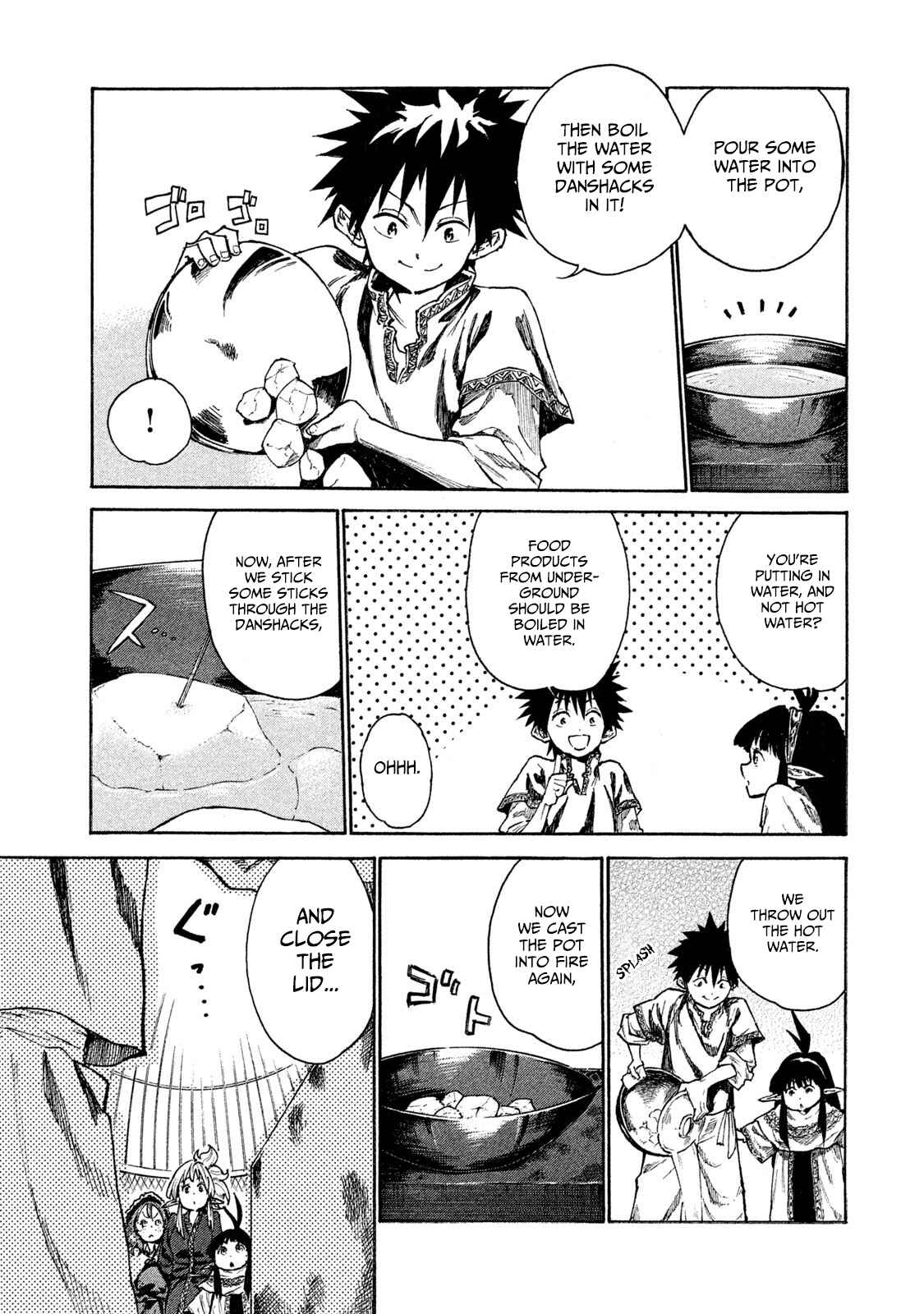 Mazumeshi Elf to Yuuboku gurashi Chapter 10 - Page 25