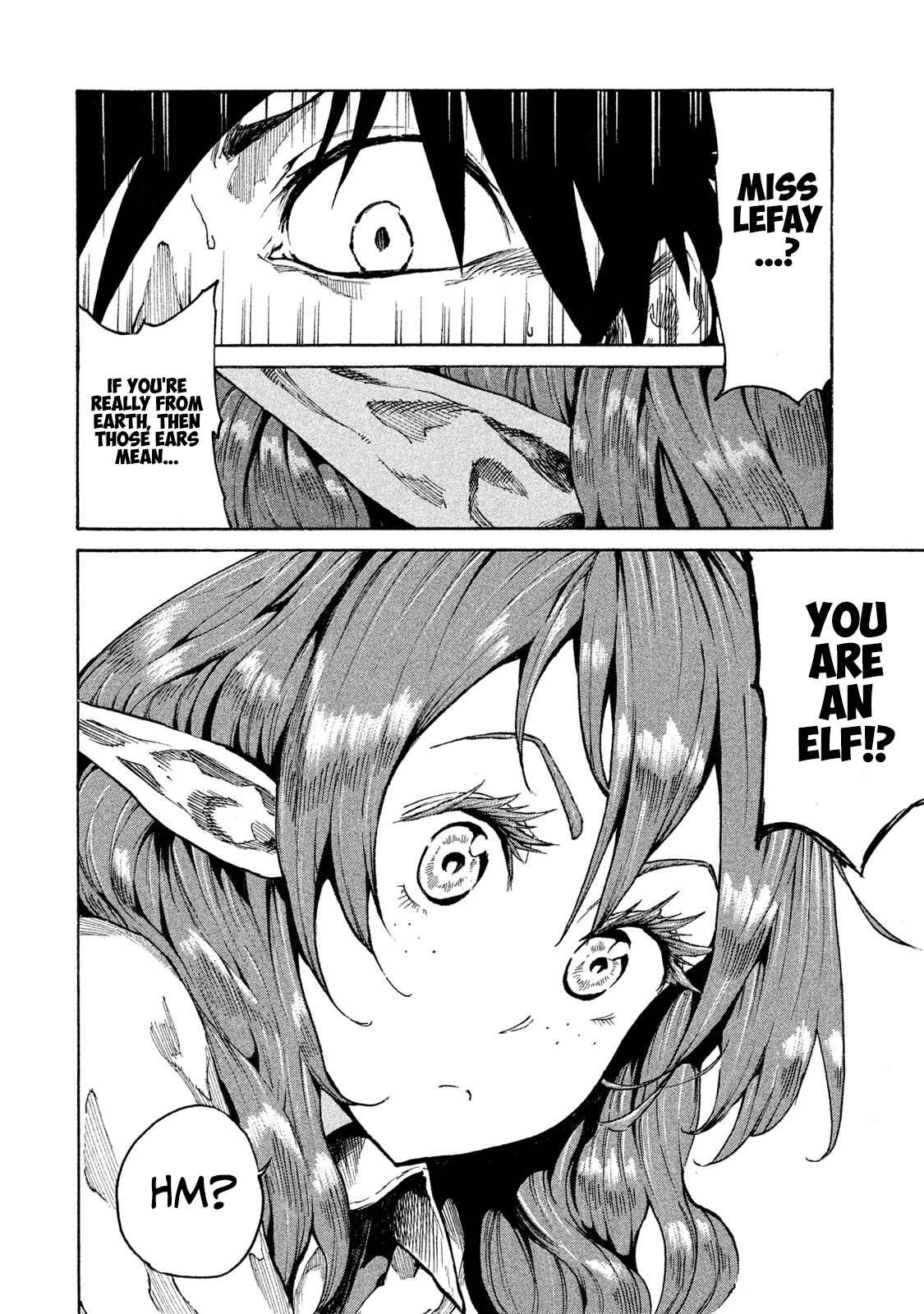 Mazumeshi Elf to Yuuboku gurashi Chapter 10 - Page 34