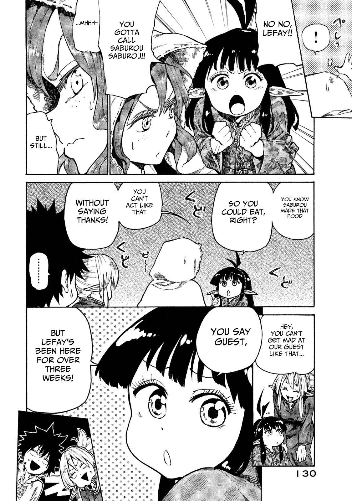 Mazumeshi Elf to Yuuboku gurashi Chapter 10 - Page 4