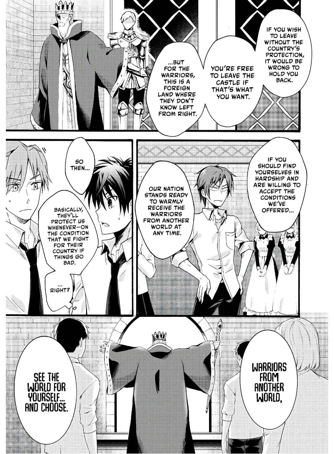 Isekai no Senshi to shite Kuni ni Manekareta kedo, Kotowatte Heishi kara Hajimeru Koto ni shita Chapter 1 - Page 25
