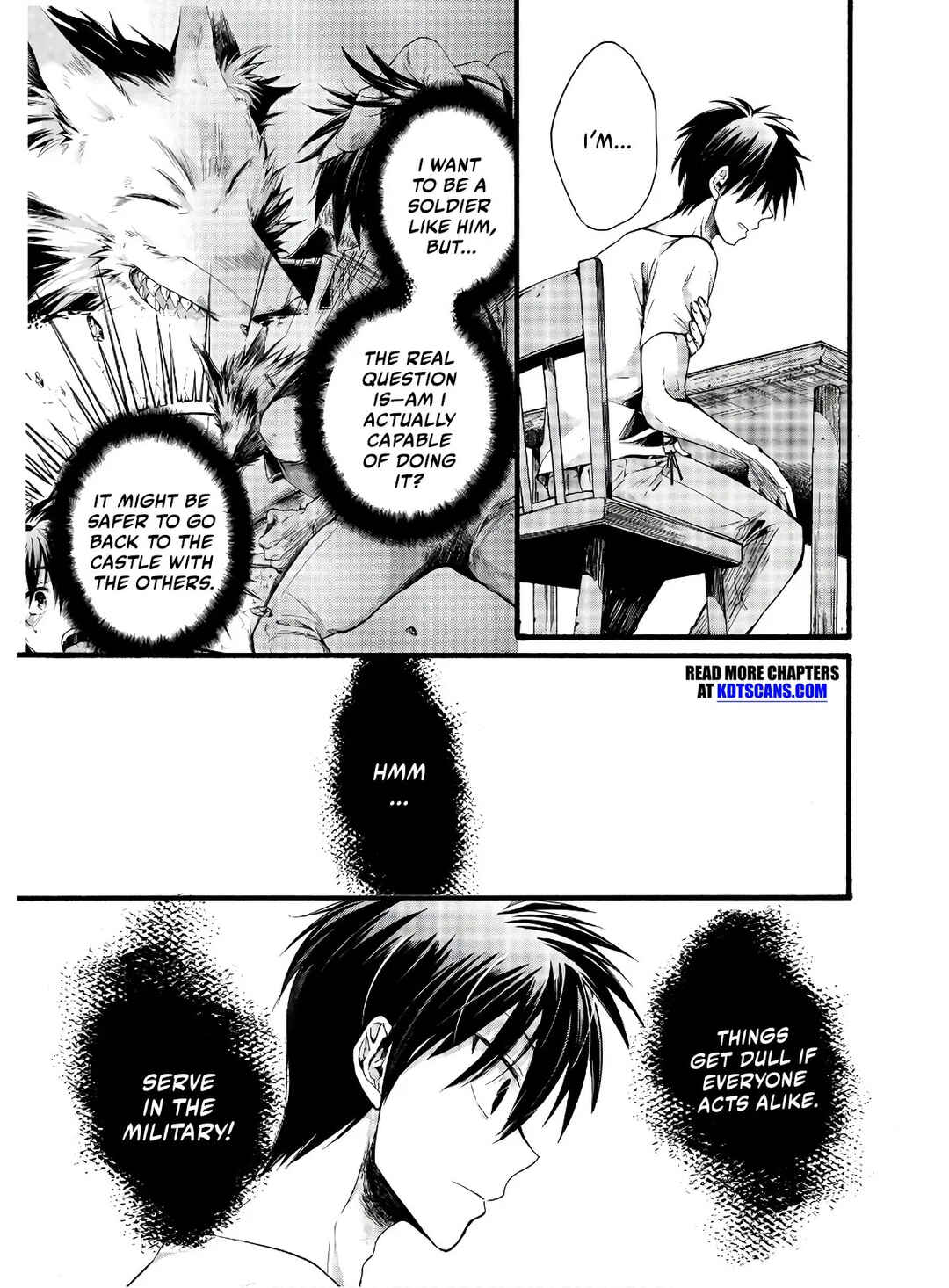 Isekai no Senshi to shite Kuni ni Manekareta kedo, Kotowatte Heishi kara Hajimeru Koto ni shita Chapter 1 - Page 46