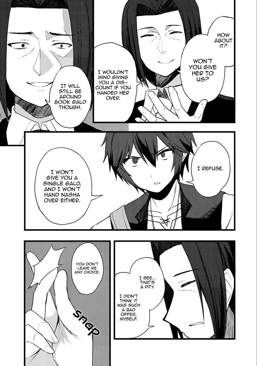 Dorei Shounin shika Sentakushi ga Nai desu yo? ~Harem? Nani Sore Oishii no?~ Chapter 11 - Page 21