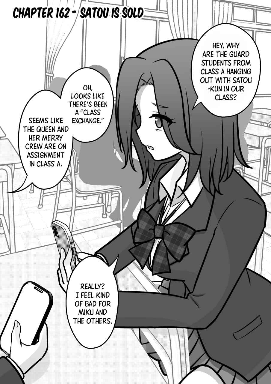 Danjo-hi 1:39 no Heikou Sekai wa Omoi no Hoka Futsuu Chapter 162 - Page 1