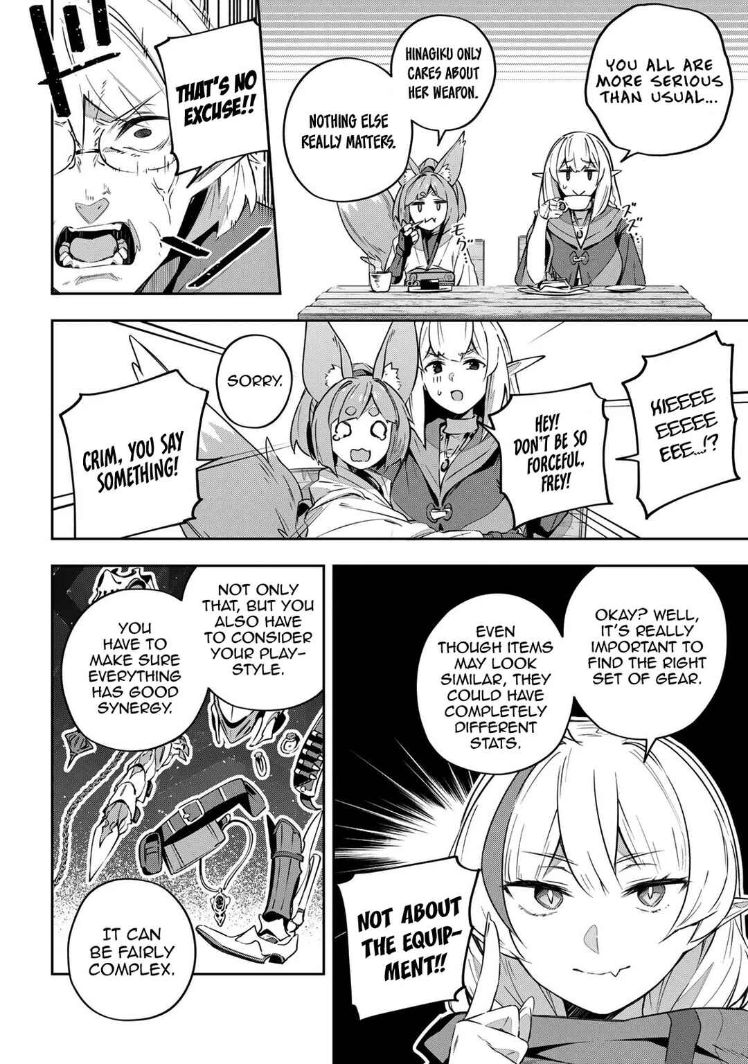 Destiny Unchain Online: Kyuuketsuki Shoujo to Natte, Yagate 'Aka no Maou' to Yobareru You ni Narimashita Chapter 33 - Page 3