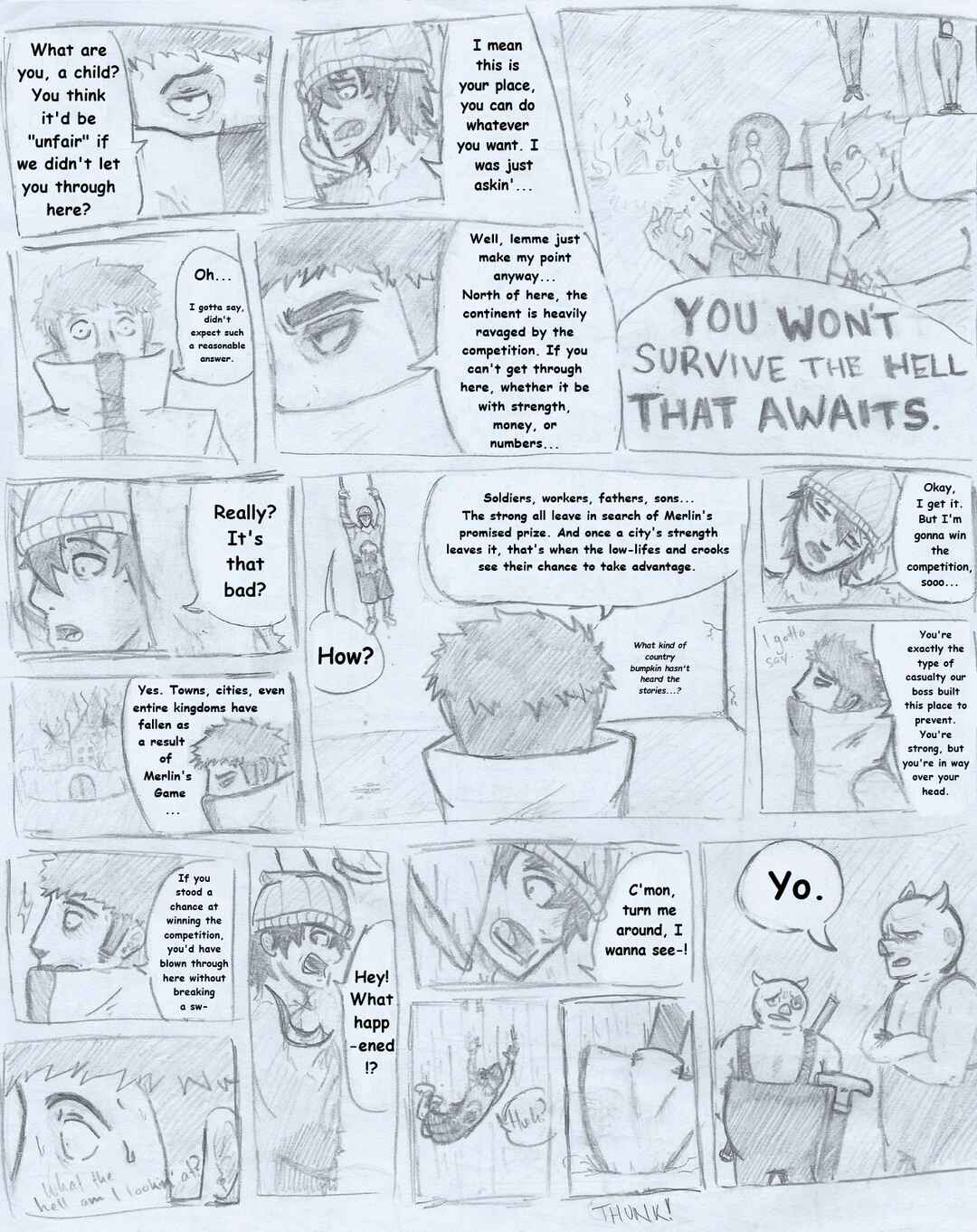 Merlin's Game Chapter 2 - Page 3