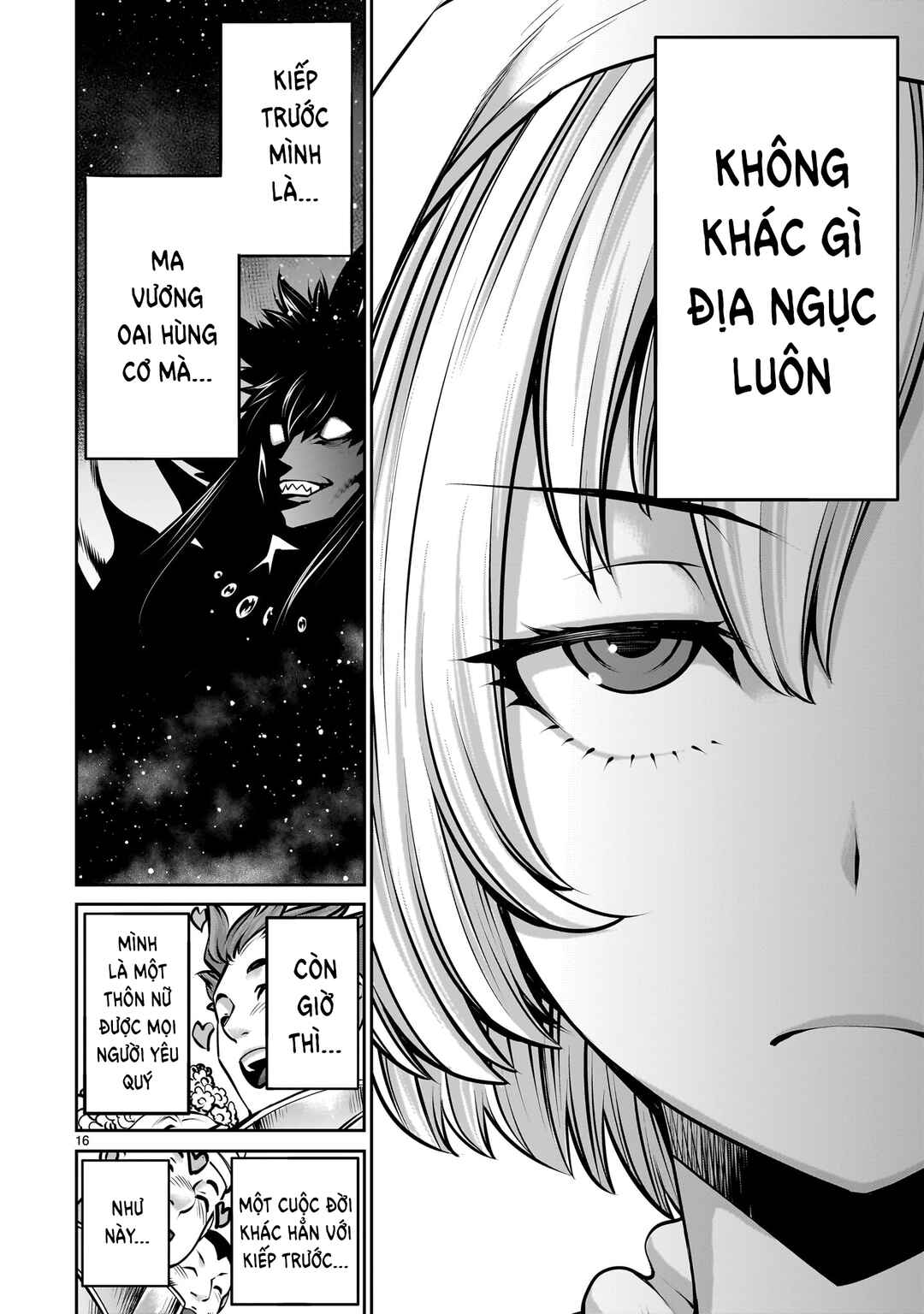 Saikyou Skill "Inochigoi" de Kuyashii Kedo Musou Shichau Moto Maou-sama no Sekai Seifuku Katsudou Chapter 1 - Page 16