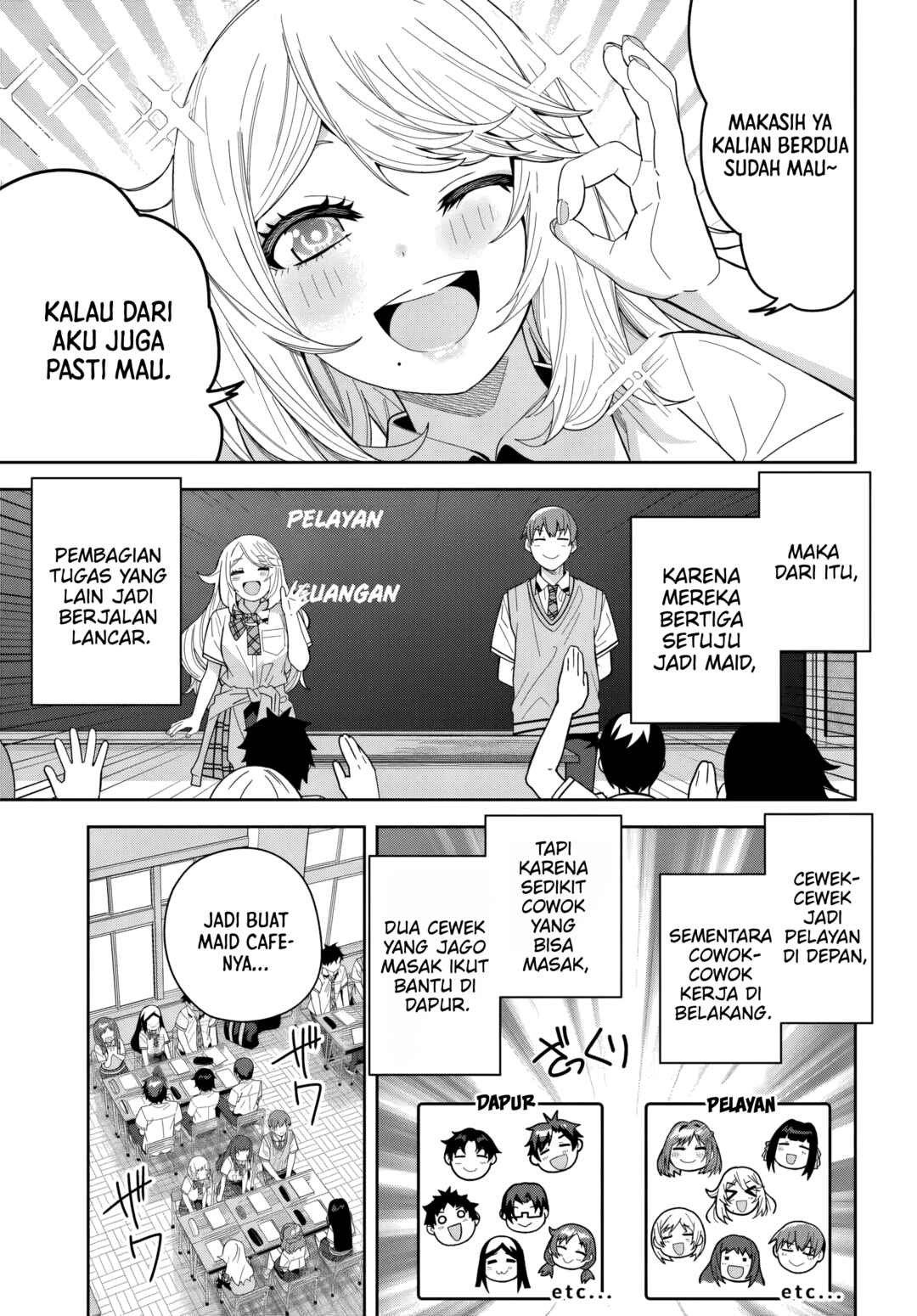 Classmate no Moto Idol ga, Tonikaku Kyodou Fushin nandesu. Chapter 25 - Page 17