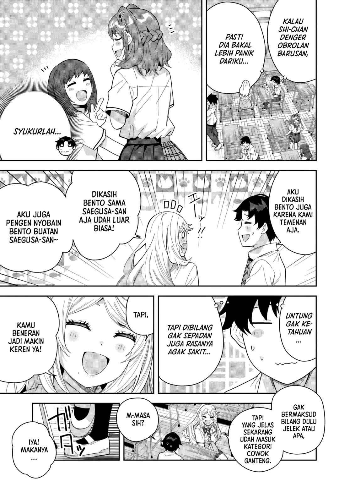 Classmate no Moto Idol ga, Tonikaku Kyodou Fushin nandesu. Chapter 25 - Page 23