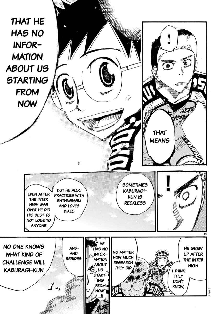 Yowamushi Pedal Chapter 622 - Page 21