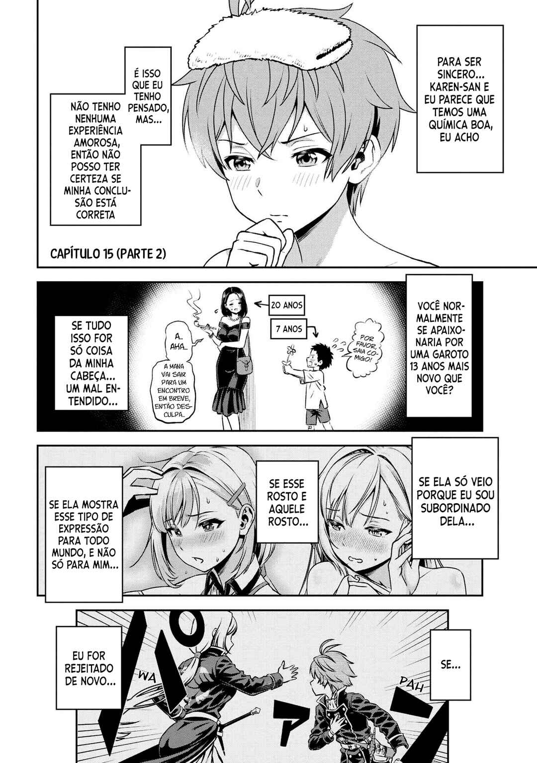 Toshiue Elite Onna Kishi ga Boku no Mae de dake Kawaii Chapter 15.2 - Page 2