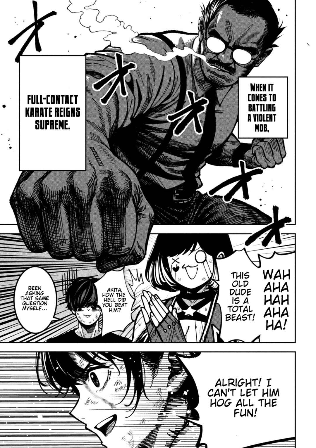 Bouryoku Banzai Chapter 55 - Page 9