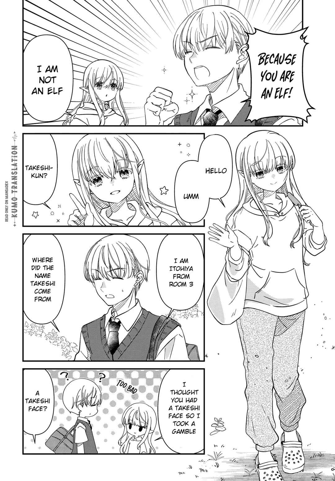 Elf-ppoi Hana-san no Tekitou na Apartment-gurashi Chapter 2 - Page 5