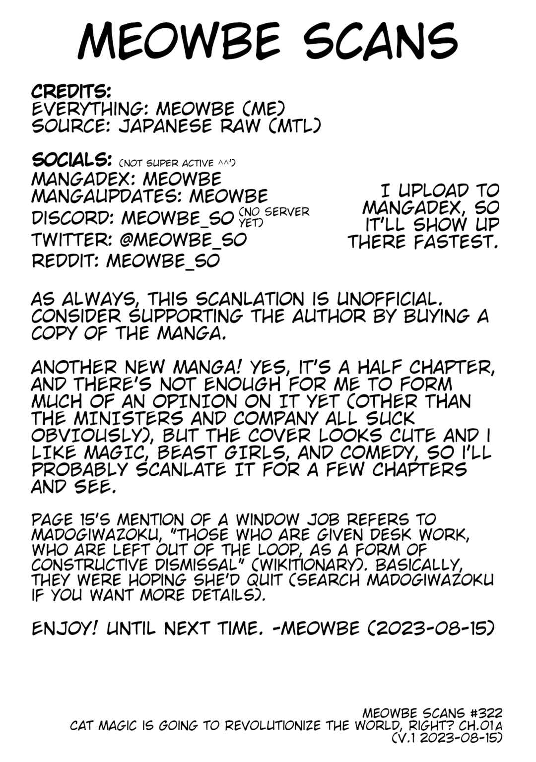 Neko Mahou ga Sekai ni Kakumei Ookosu, Soudesu yo? ~Rettou-shu Nante Iwareru no Nara Kemono Mahou de Ribenji Shimasu!~ Chapter 1.1 - Page 15