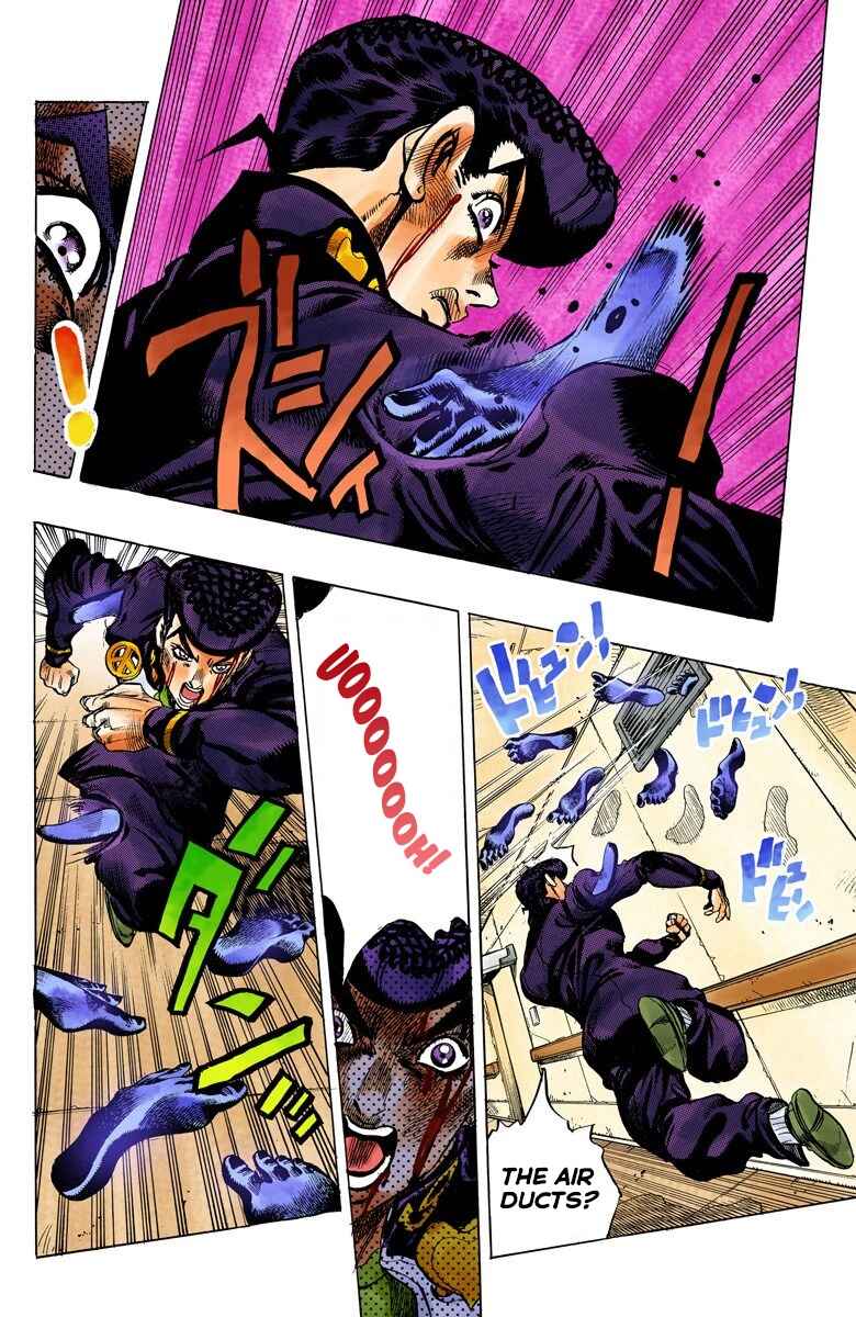 JoJo no Kimyou na Bouken: Part 4 - Diamond wa Kudakenai Color-ban Chapter 125 - Page 20
