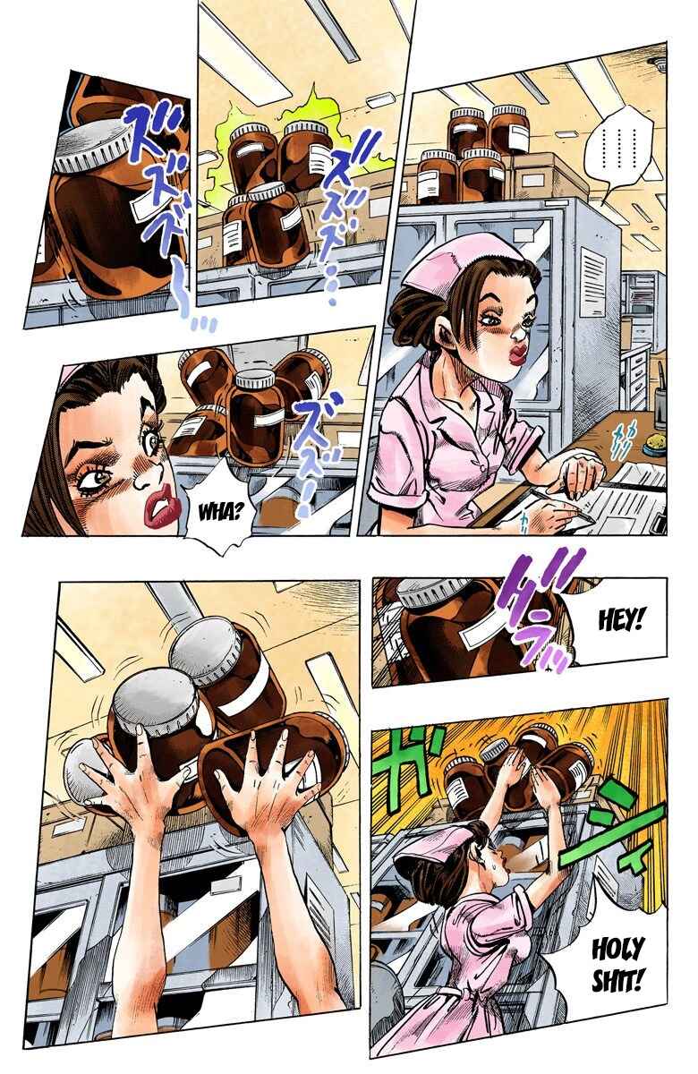 JoJo no Kimyou na Bouken: Part 4 - Diamond wa Kudakenai Color-ban Chapter 125 - Page 7