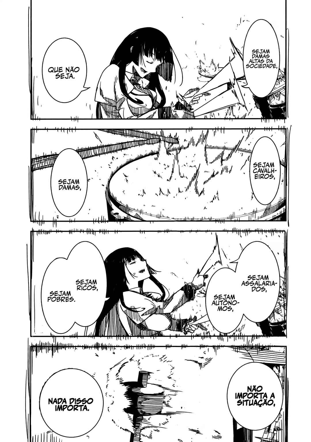 Rock wa Lady no Tashinami deshite Chapter 2 - Page 35