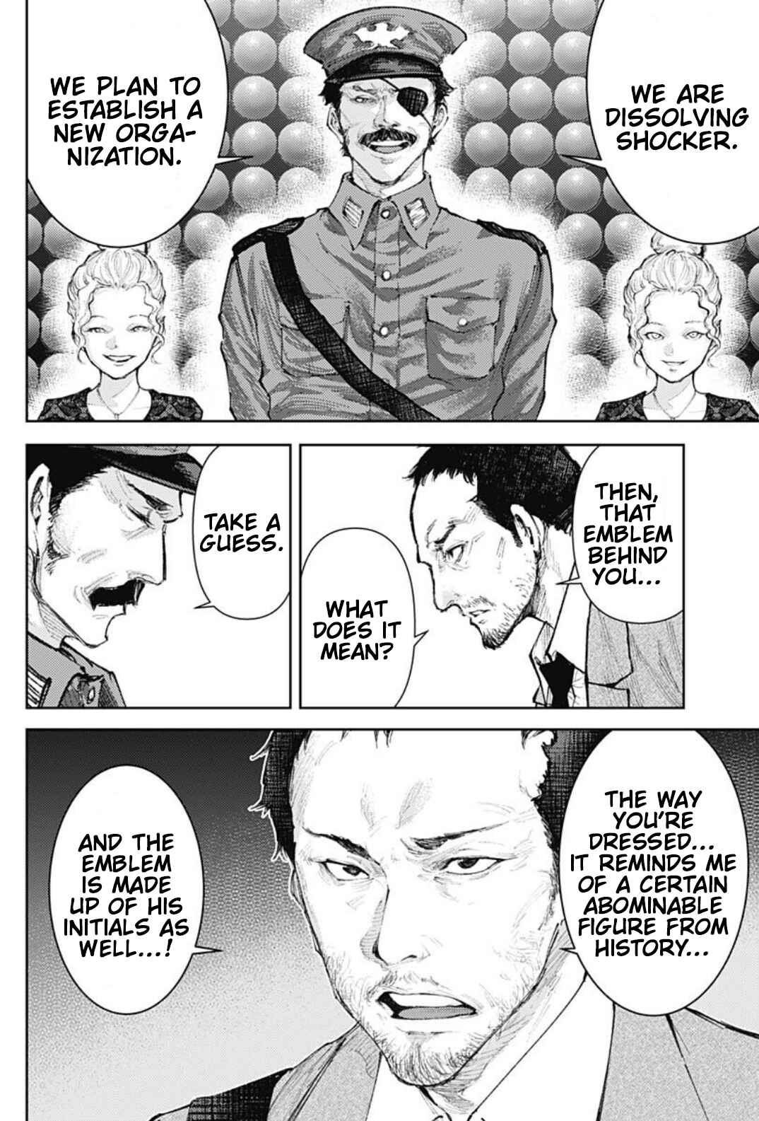 There is No True Peace in this World -Shin Kamen Rider Shocker Side- Chapter 24 - Page 2