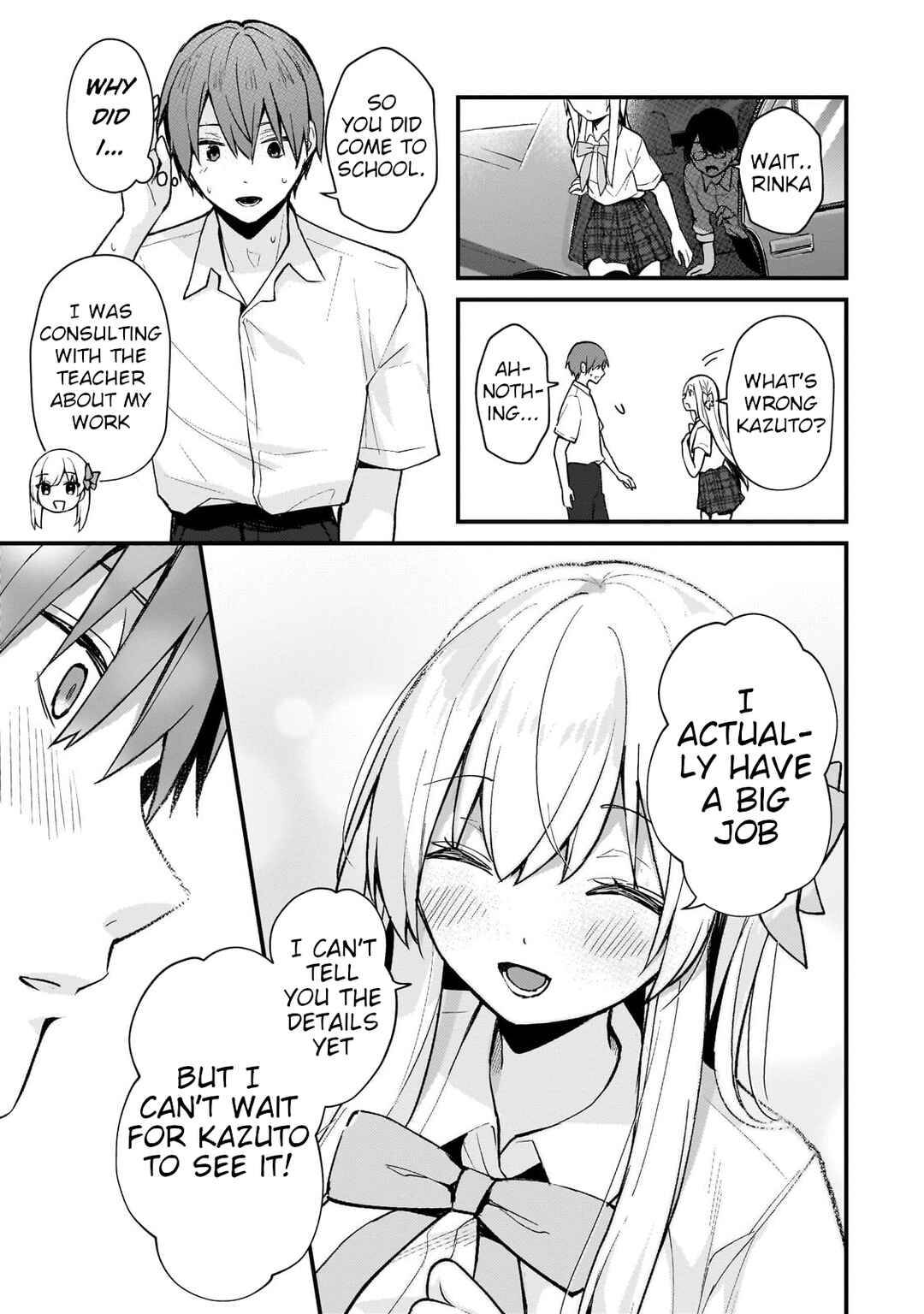Netoge no Yome ga Ninki Idol datta: Cool kei no Kanojo wa Genjitsu demo Yome no Tsumori de Iru Chapter 27 - Page 11