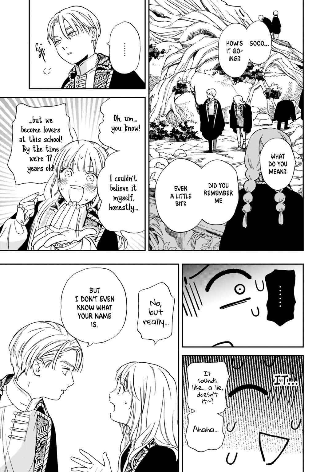 Shinimodori no Mahou Gakkou Seikatsu o, Moto Koibito to Prologue kara (※Tadashi Koukando wa Zero) Chapter 2 - Page 11