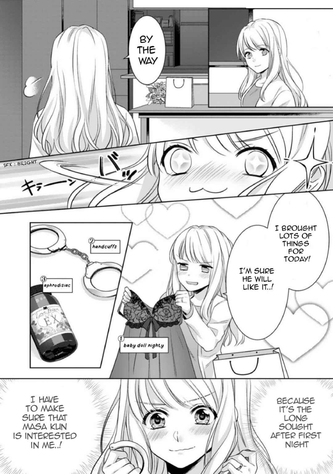 Kekkon made Ecchi wa Kinshi!?: Nengan no Shoya o Mukaeta Futari no Ohanashi. Chapter 1 - Page 15