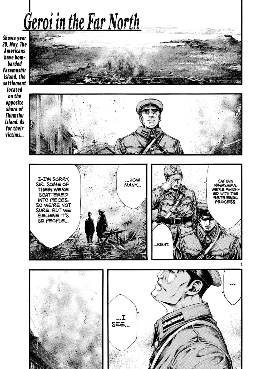 Kyokuhoku no Geroy ~8-gatsu 17-nichi no Kaisen~ Chapter 7 - Page 1