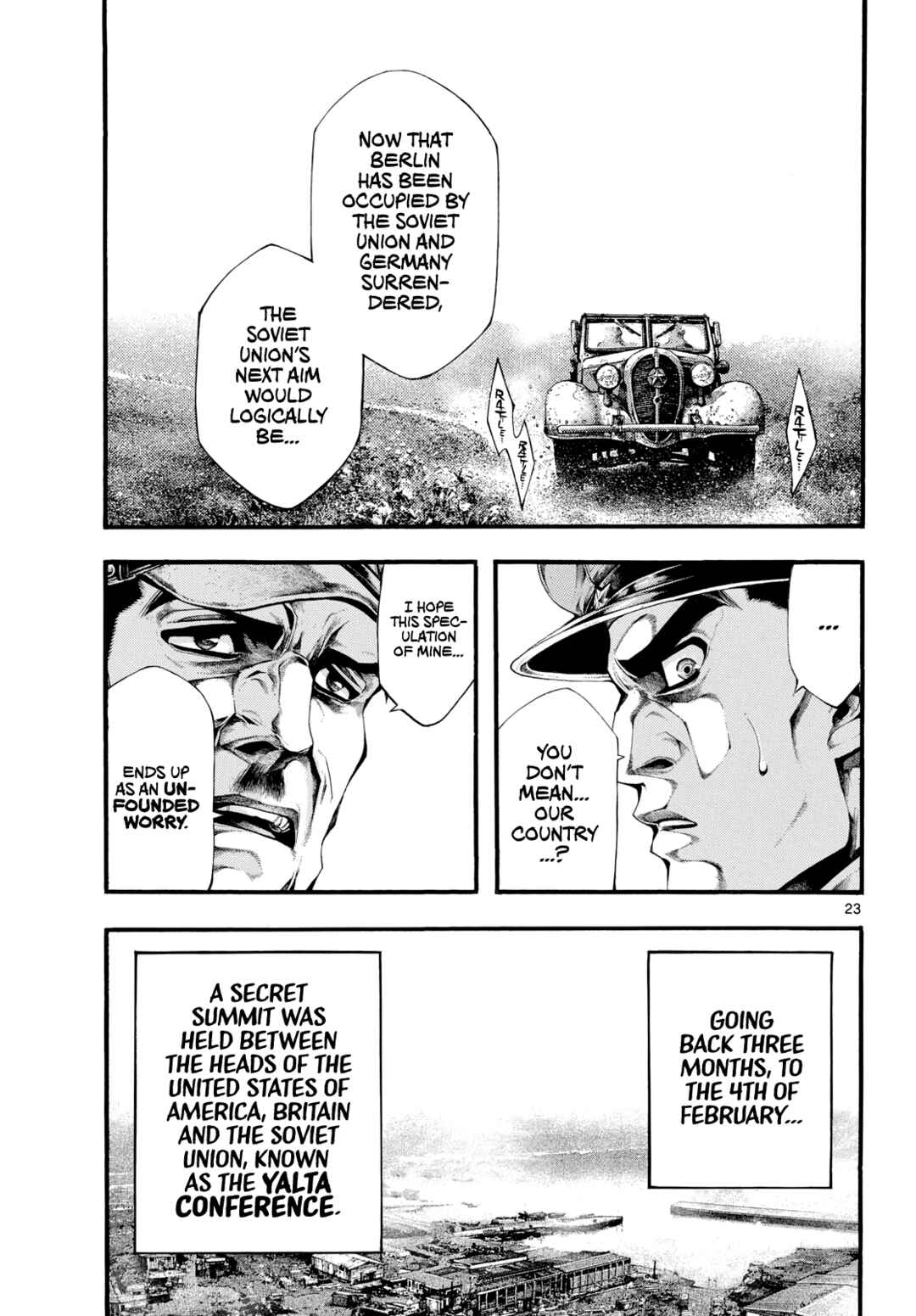 Kyokuhoku no Geroy ~8-gatsu 17-nichi no Kaisen~ Chapter 7 - Page 23