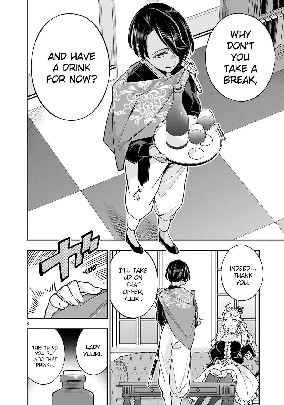 Shinimodori Oujo wa Ikinobiru tame ni Yuri Harem o Tsukuru koto ni shita Chapter 10 - Page 8