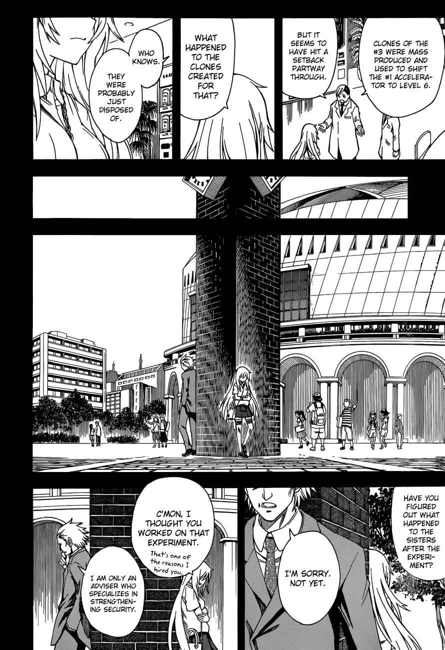 Toaru Majutsu no Index Gaiden: Toaru Kagaku no Railgun Chapter 55 - Page 14
