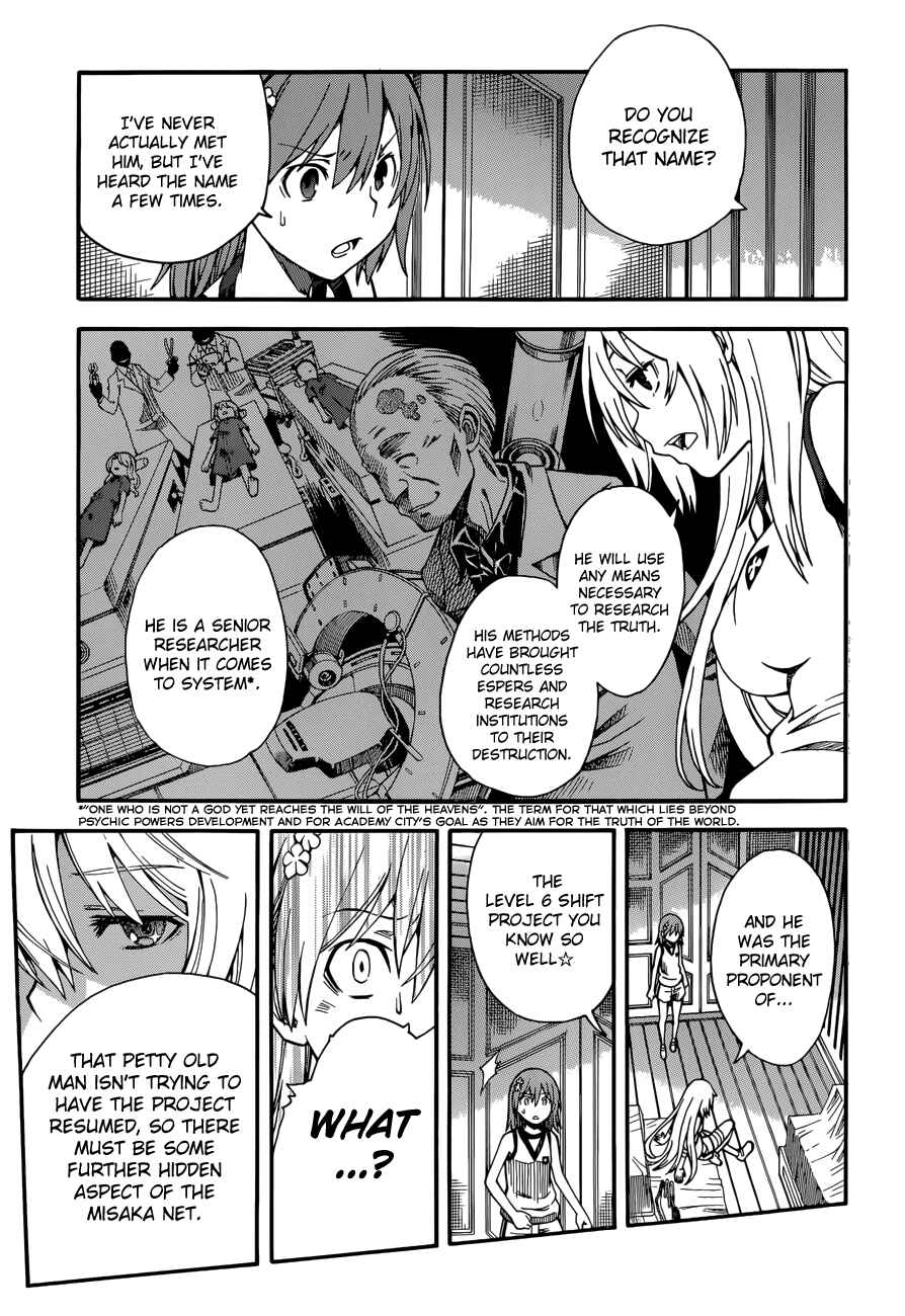 Toaru Majutsu no Index Gaiden: Toaru Kagaku no Railgun Chapter 55 - Page 19
