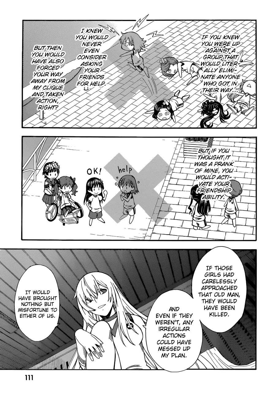 Toaru Majutsu no Index Gaiden: Toaru Kagaku no Railgun Chapter 55 - Page 21