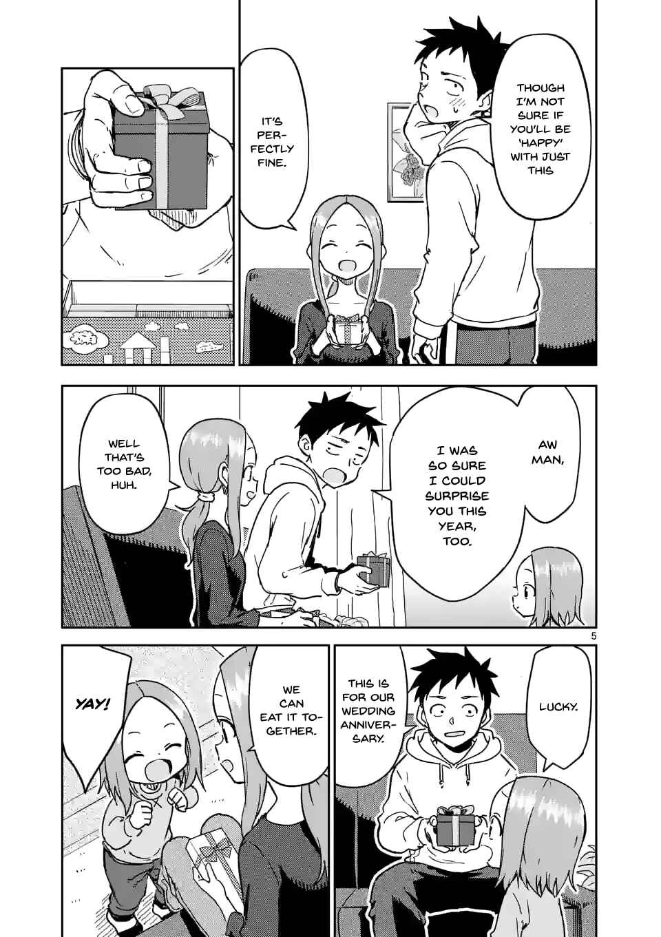 Karakai Jouzu no (Moto) Takagi-san Chapter 301 - Page 5