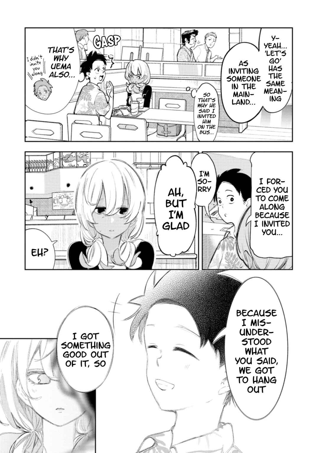 Okinawa de Suki ni Natta Ko ga Hougensugite Tsurasugiru Chapter 16 - Page 8