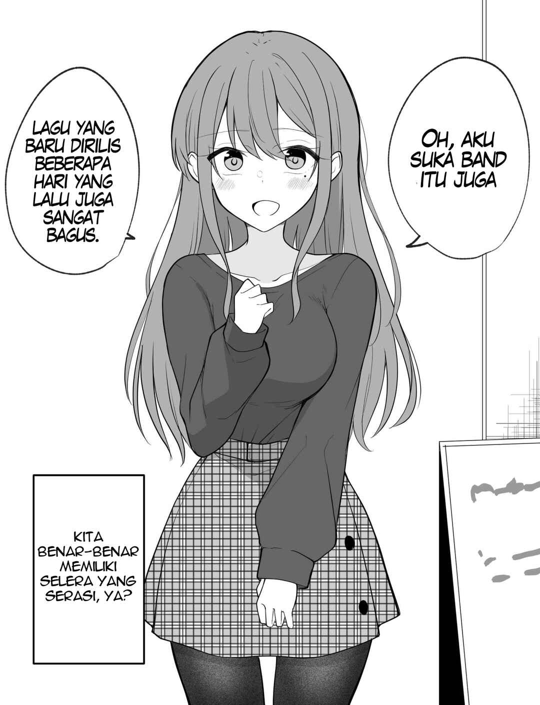 Yandere no You de Yandere ja Nai Chotto Dake Yandere na Onnanoko Chapter 1 - Page 1