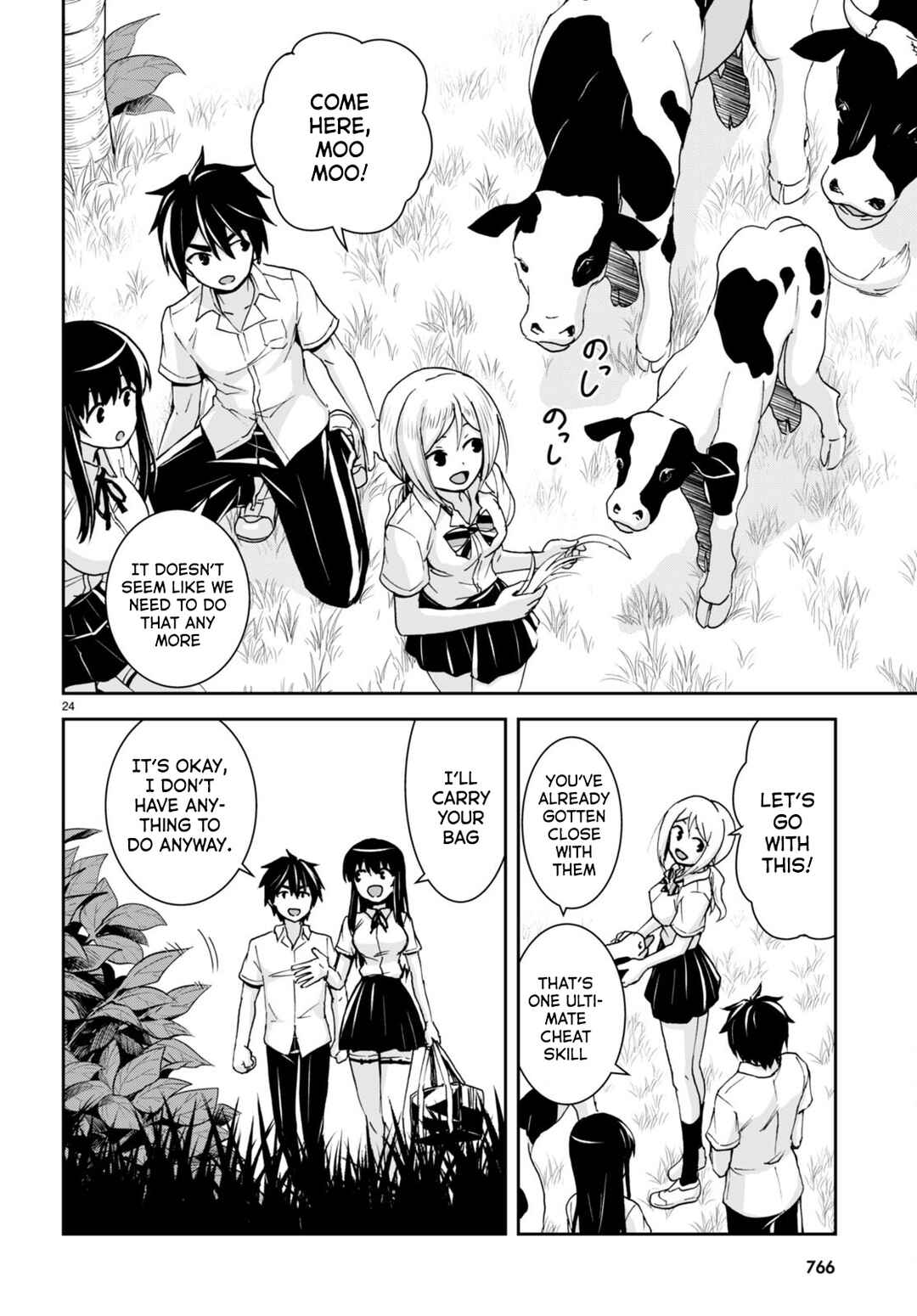 Isekai Yurutto Survival Seikatsu ~Gakkou no Minna to Isekai no Mujintou ni Tenishitakedo Ore Dake Rakushou desu~ Chapter 21 - Page 25