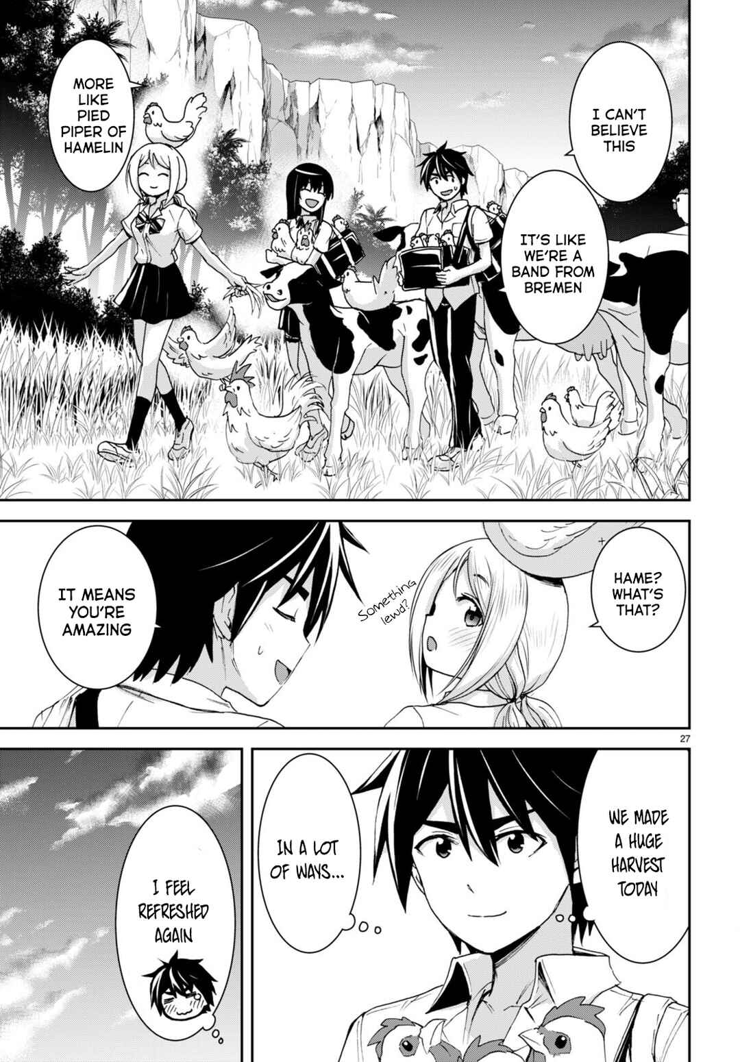 Isekai Yurutto Survival Seikatsu ~Gakkou no Minna to Isekai no Mujintou ni Tenishitakedo Ore Dake Rakushou desu~ Chapter 21 - Page 28
