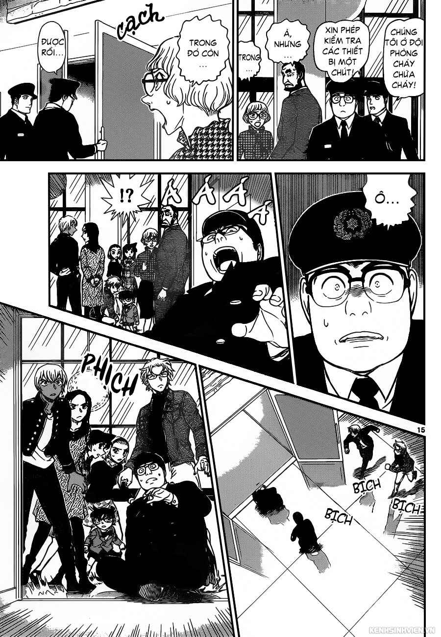 Meitantei Conan vs. Kuro-zukume no Otokotachi Chapter 21 - Page 15