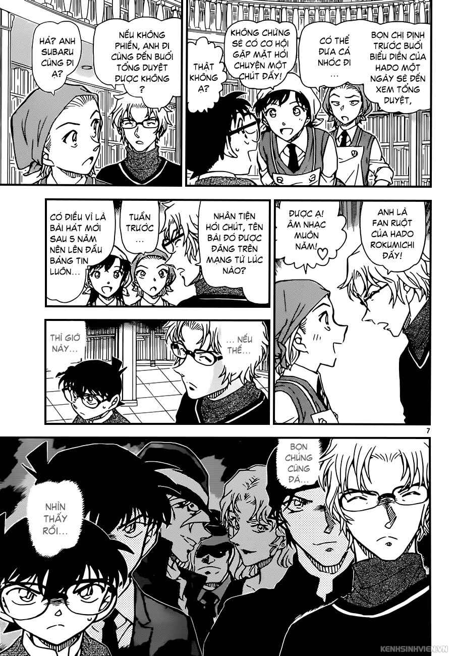 Meitantei Conan vs. Kuro-zukume no Otokotachi Chapter 21 - Page 7
