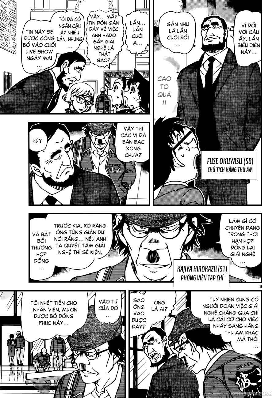 Meitantei Conan vs. Kuro-zukume no Otokotachi Chapter 21 - Page 9