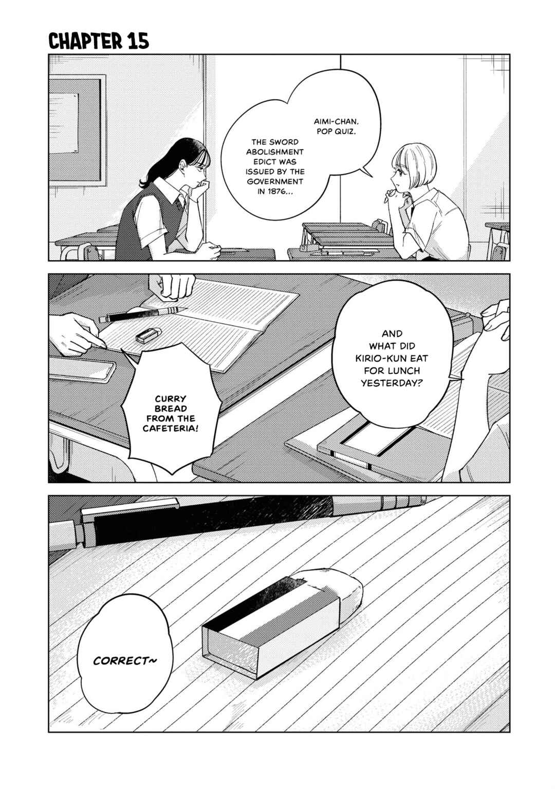 Kirio Fanclub Chapter 15 - Page 1
