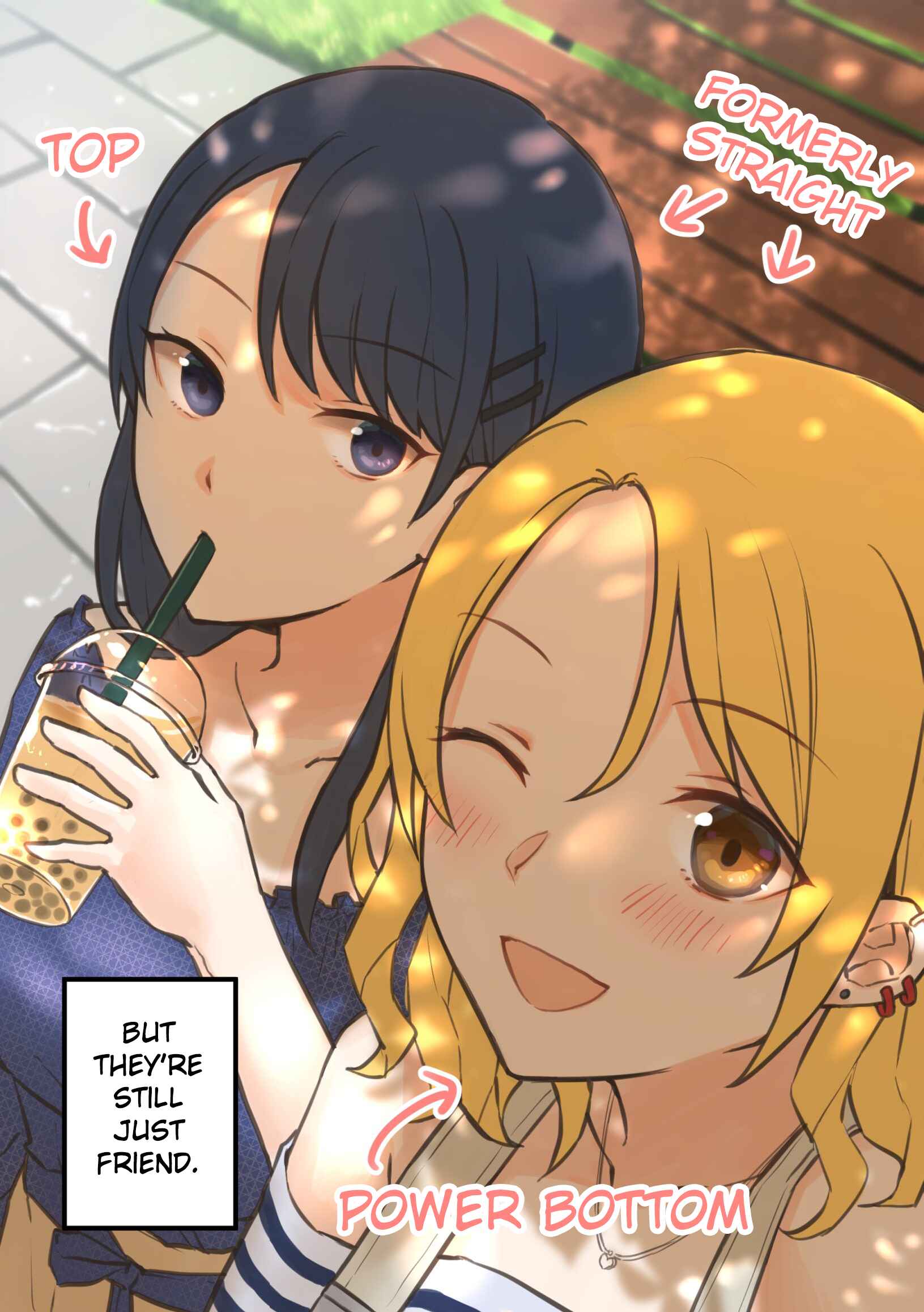 1 RT de nakawarui nonke joshi tachi ga 1 byou kiss suru Chapter 14 - Page 2