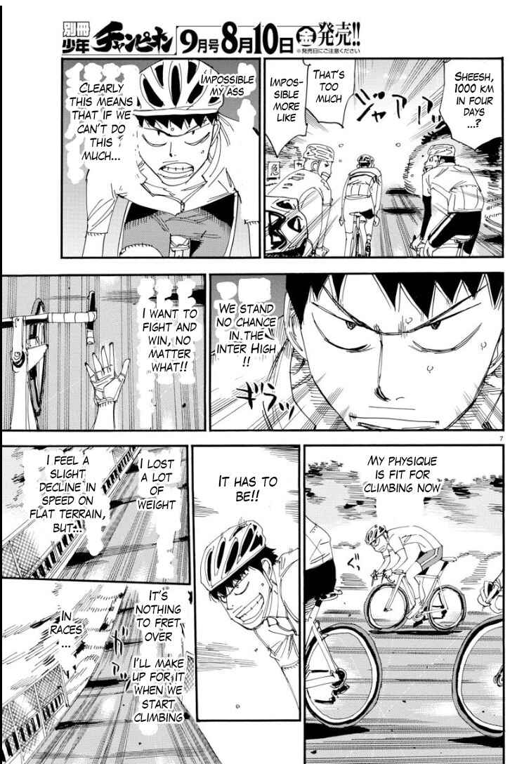 Yowamushi Pedal - Spare Bike Chapter 61 - Page 7